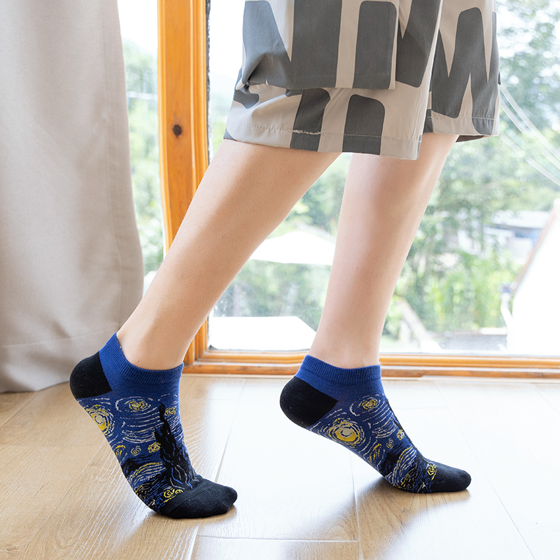 1/5 쌍의 코멧 코튼 앵클 양말 남녀 공용 패션 재미 - Ankle Sock Low Cut 리뷰 및 가격