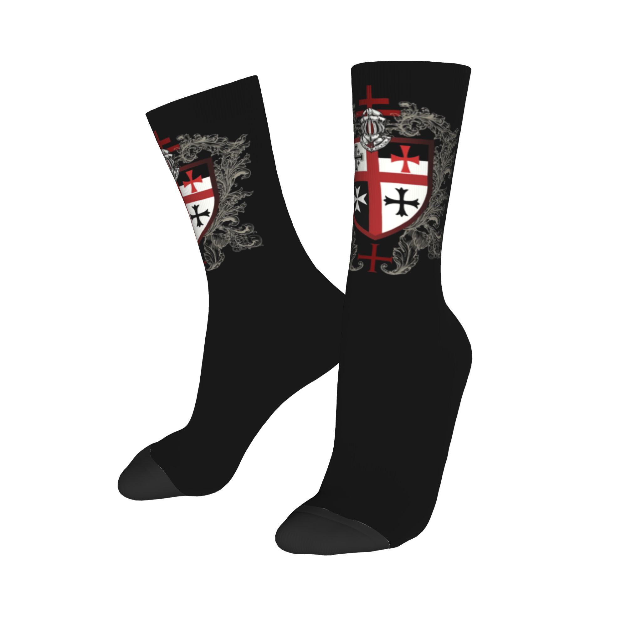 맞춤형 템플 기사단 십자가 방패 드레스 양말 남녀 따뜻 - Dress Sock Men 리뷰 및 가격